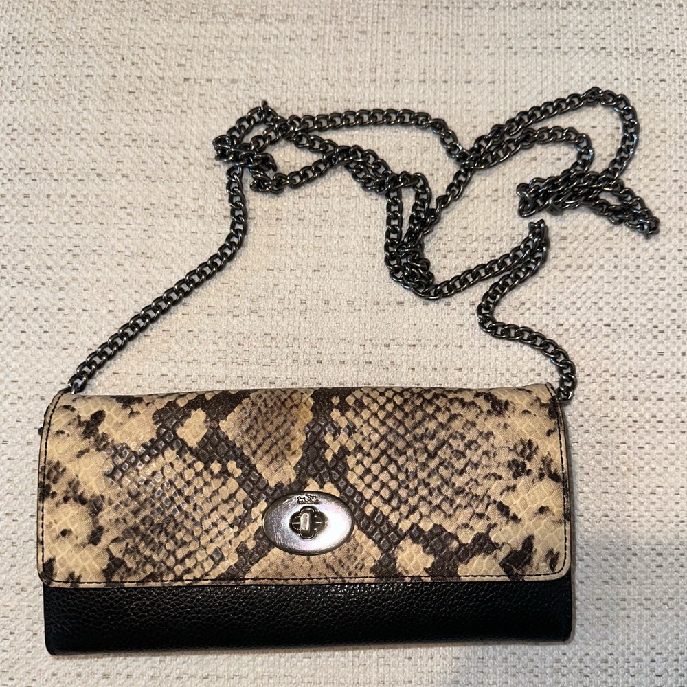 Coach clutch wallet